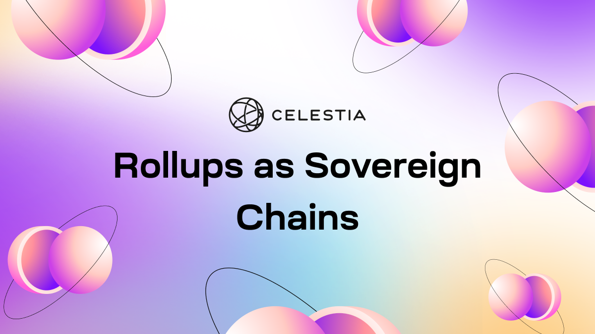 Rollups as Sovereign Chains