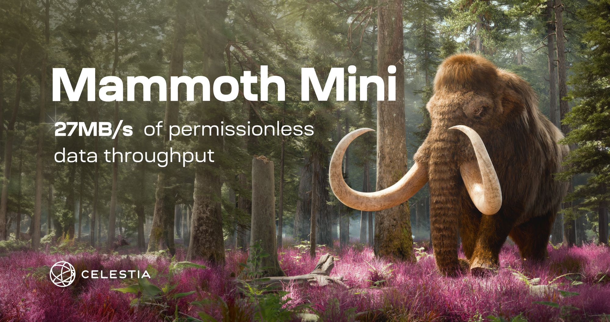 Initial results from Mammoth Mini: 27MB/s of permissionless data throughput