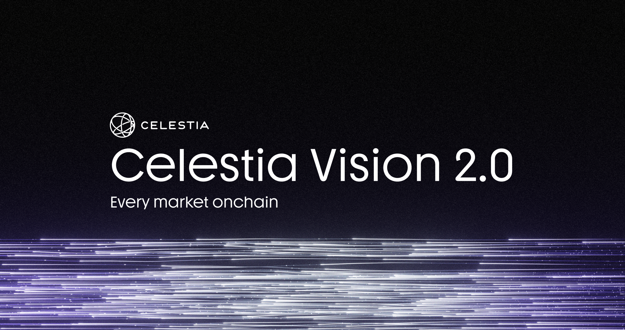 Celestia Vision 2.0: every market onchain