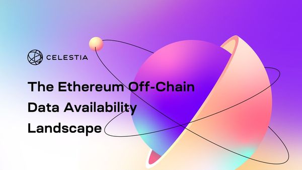The Ethereum Off-Chain Data Availability Landscape